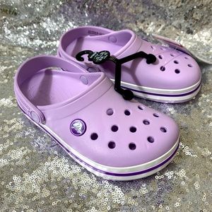 Girls purple croc - new!